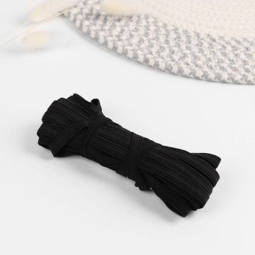 Резинка бельевая 8мм 10м черная 1/5 