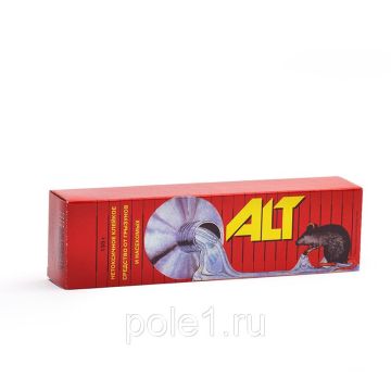 Средство от грызунов и насекомых Клей АЛТ 135г 1/25/50
