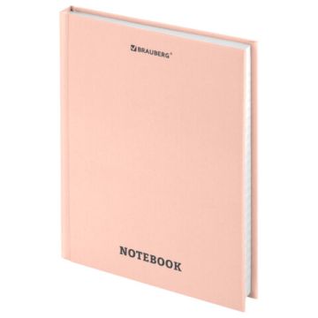 Блокнот 80л А6 110х147мм клетка твердый переплет BRAUBERG МОРАНДИ 1/20