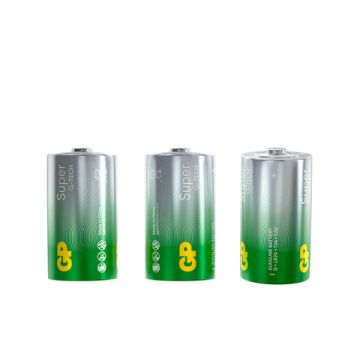 Элемент питания alkaline GP Super D (LR20, 13А)(2шт) в блист 1.5В 1/10/80  (Клиент)