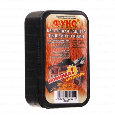 Губка для обуви бесцветная ФУКС 1/210