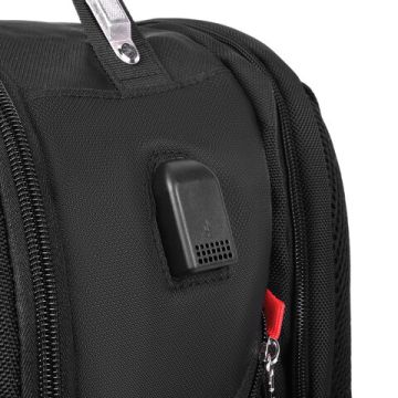 Рюкзак GERMANIUM UPGRADE Max 3 отд USB-порт UP-5 черный 49х34х24см (клиент)