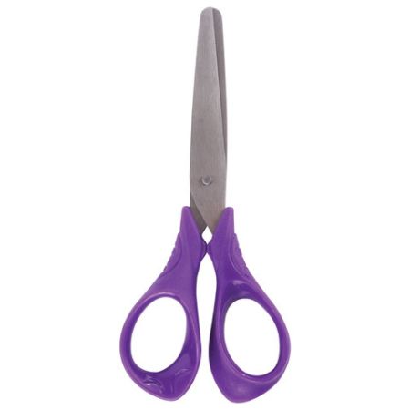 Ножницы 130мм метал европодвес Котик Мяу Юнландия  1/24