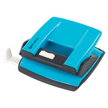 Дырокол на 20листов металлический голубой Brauberg Ultra 1/30/60 (Клиент)