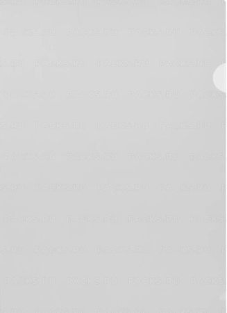 Папка-уголок А4 прозр. бесцветная 0,10 OfficeSET 1/100