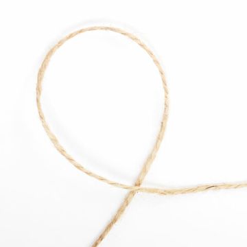 Шпагат джутовый полированный 1680текс 3 нити 900м бобина 1/9 (Клиент)