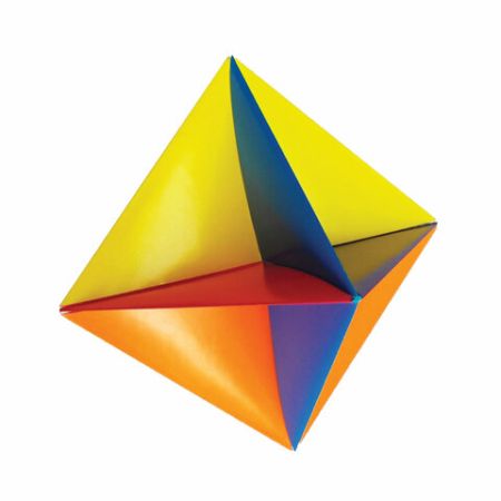 Цветная бумага А4 18л 10цв  мелованная Волшебная ЮНЛАНДИЯ 1/60