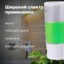 Диспенсер для жидкого мыла ЛАЙМА наливной 0,38 л ABS белый (матовый) 1/50 (Клиент)
