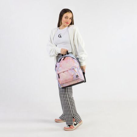 Рюкзак BRAUBERG универсальный голубо-розовый 41х32х14см 1/20 (Клиент)