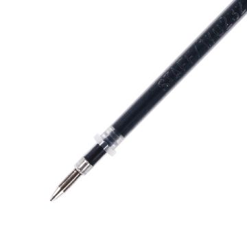 Стержень гелевый STAFF Basic GPR-232, 135мм, ЧЕРНЫЙ, узел 0,5мм, линия 0,35мм 1/50