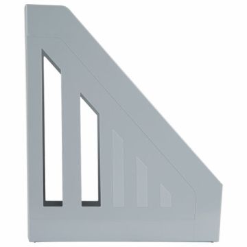 Лоток вертикальный для бумаг 260х85х300мм серый Brauberg Contract 1/16 (Клиент)