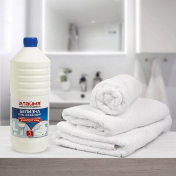 Отбеливатель Белизна-гель 1л ЛАЙМА PROFESSIONAL 1/12 (вывод)