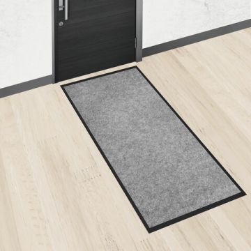 Коврик придверный ИЗНОСОСТОЙКИЙ влаговпитывающий 90х150см серый PRIMILA STANDARD 1/1 (Клиент)