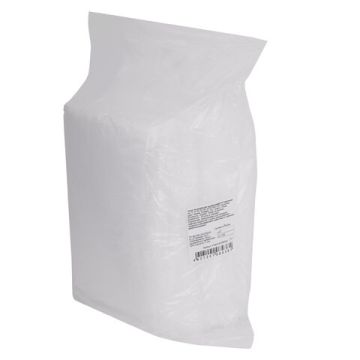 Халат на кнопках белый одноразовый ХХL (10шт) снаблайн 1/10 (Клиент)