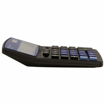 Калькулятор настольный BRAUBERG EXTRA-12-BKBU (206x155мм) 12разр дв питание ЧЕРНО-СИНИЙ 1/1