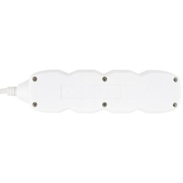 Сетевой фильтр 3м SONNEN U-133GS 3 розетки с заземлением выключатель10 А белый 1/20 (клиент)