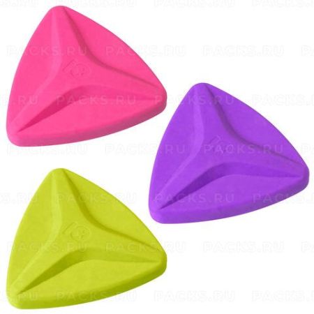 Ластик 52х50х15 мм ЮНЛАНДИЯ "Звездочка", цвет ассорти, 228710 1/36