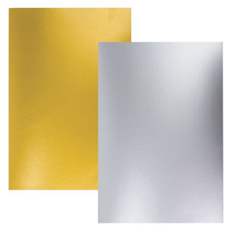 Цветной картон А4 7л 7цв мелованный Рыбка Юнландия 1/60 (Клиент)