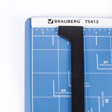 Резак сабельный А4 12л метал основание длина реза 300мм BRAUBERG TS412 SABER 1/6