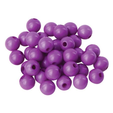 Бусины для творчества ШАРИКИ, 8мм, 30г., св.розовые, розовые, фиолет., ОСТРОВ СОКРОВИЩ (вывод)