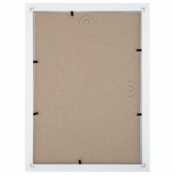 Фоторамка BRAUBERG 21х30см пластик белая с двойной позолотой 1/25 (Клиент)