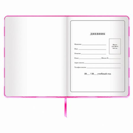 Дневник 1-4 класс 48л, кожзам (твердая с поролоном), печать, аппликация, ЮНЛАНДИЯ, АВАКОТ, 105938