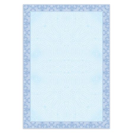 Сертификат-бумага для лазерной печати BRAUBERG А4 25 листов 115 г/м Голубая сеточка 1/8