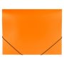 Папка на резинках BRAUBERG Office, оранжевая, до 300 листов, 500 мкм 1/50
