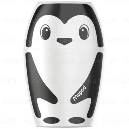 Точилка 1 отверстие с контейнером Shakky Maped 1/25