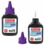 Штемпельная краска фиолетовая 45мл на водной основе Brauberg 1/12
