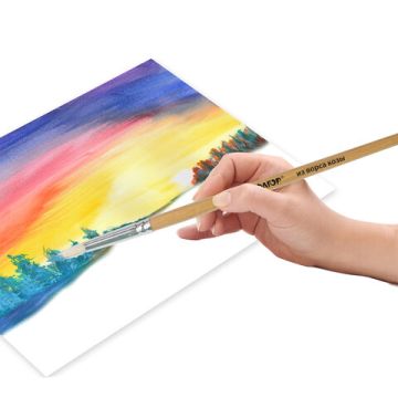 Кисти 5шт коза круглая № 1,2,3,4,5 ПИФАГОР 1/12/288 (Клиент)