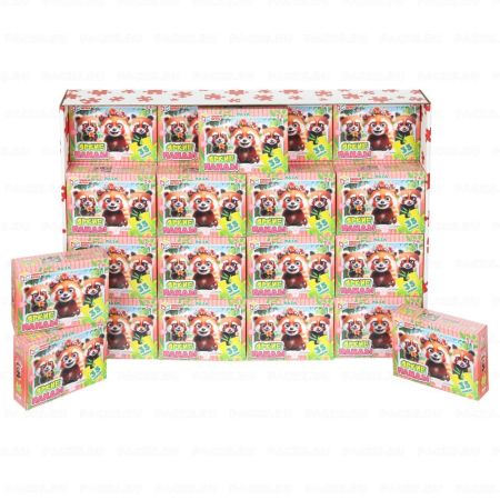 Пазл детский 35 элементов Яркие панды 1/32