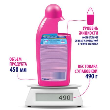 Средство жидкое 450мл Ваниш для ковров антибактериальное 1/16 (Клиент)