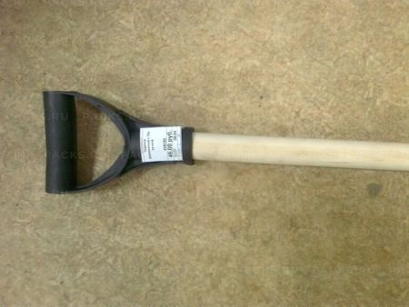 Черенок d-32 деревянный L-1,2м с Vip ручкой