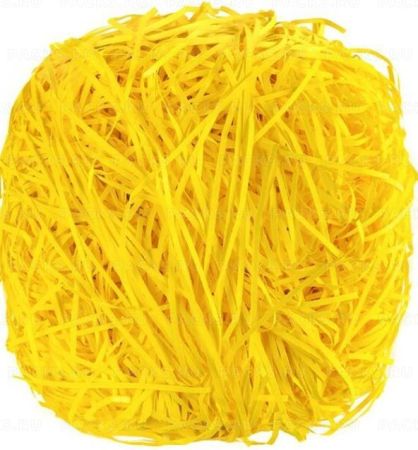 Наполнитель бумажный 100г желтый интенсив гофра 1/1 nelK