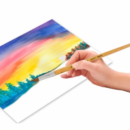 Кисть пони круглая №8  BRAUBERG 1/30