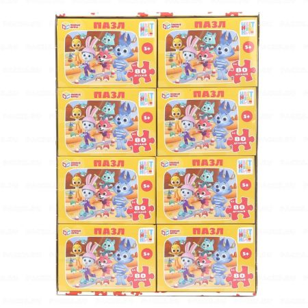Пазл детский 80 элементов Цветняшки 1/16