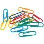 Скрепки 28мм 100шт цветные STAFF 1/10/300