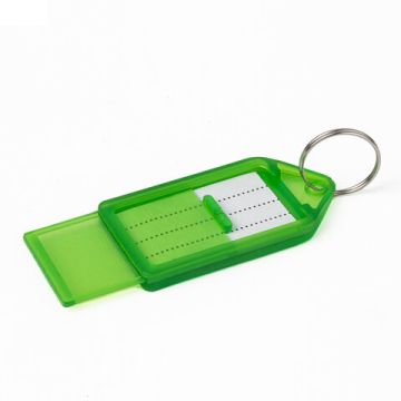 Бирки для ключей КОМПЛЕКТ 20 ШТ длина 55 мм инфо-окно 39х22 мм АССОРТИ BRAUBERG 1/1 (клиент)