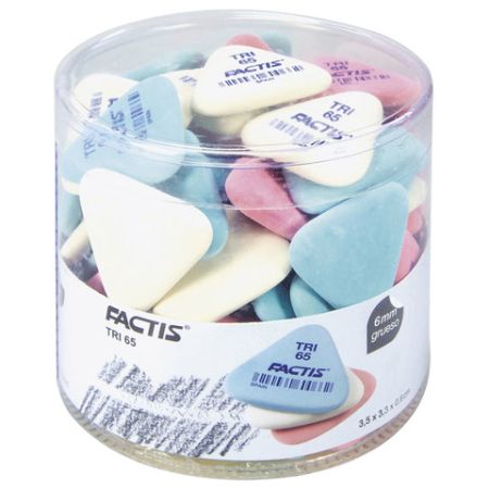 Ластик 36х33х6мм треугольный FACTIS TRI 65 1/65