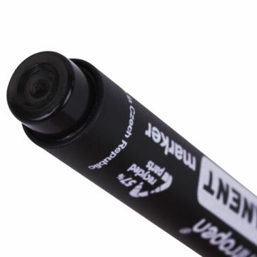 Маркер перманентный черный 2,5мм круглый наконечник CENTROPEN 1/10/1000