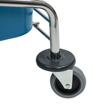 Тележка уборочная BRABIX 1 съемное ведро 25л мех отжим корзина 1/1 (клиент)