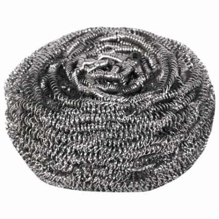 Мочалка для посуды металлическая большая спиральная 50г ЛАЙМА 1/144 (клиент)