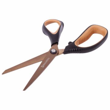 Ножницы 210мм титан 2-х сторон заточка Heavy Duty BRAUBERG 1/12/144(Клиент)