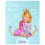 Дневник 1-4 класс 48л, гибкая обложка, ЮНЛАНДИЯ, выборочный лак, с подсказом, Little Princess,106344