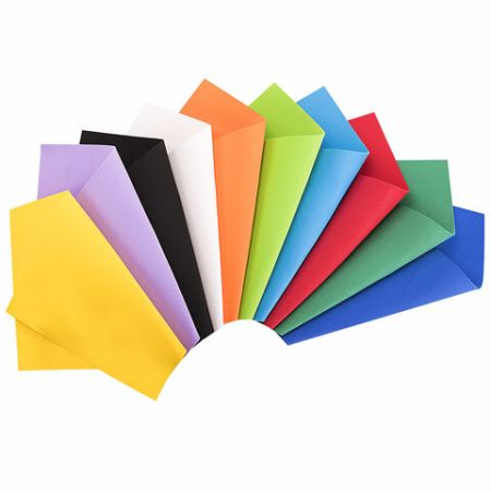 Пористая резина/фоамиран А4, 2 мм ОСТРОВ СОКРОВИЩ 10 л, 10 цв, яркие цвета, набор №1, 660073