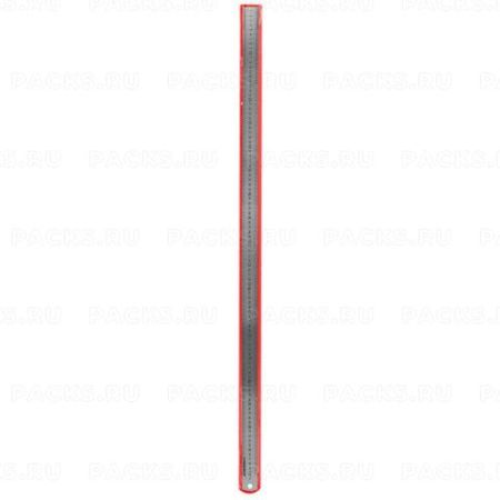 Линейка 100см металлическая ПВХ чехол ГРАНДМАСТЕР 1/12/120