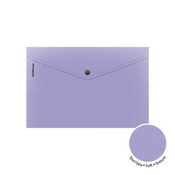 Папка-конверт с кнопкой А4 ассорти пастель ERICH KRAUSE 1/24