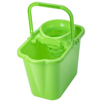 Ведро с отжимом 9,5л для МОП пластиковое IDEA М 2421 1/15 (клиент)