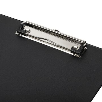 Доска-планшет с прижимом А4 22,8х31,8см картон/ПВХ черный STAFF 1/48 (клиент)